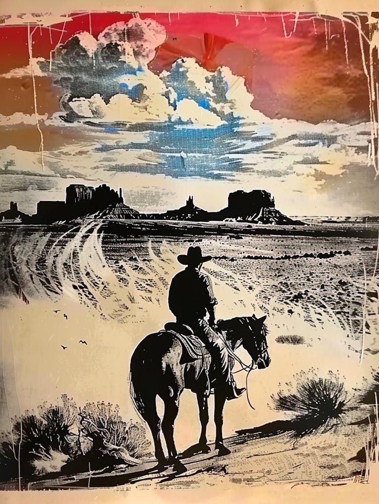 Big Sky Country Cowboy-Collage 10