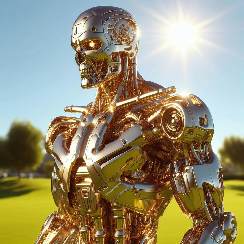 Golden Robot