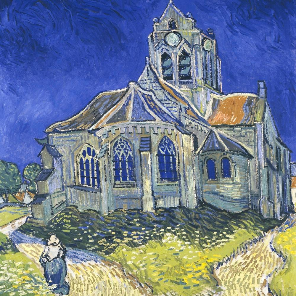 Vincent Van Gogh The Church In Auvers
