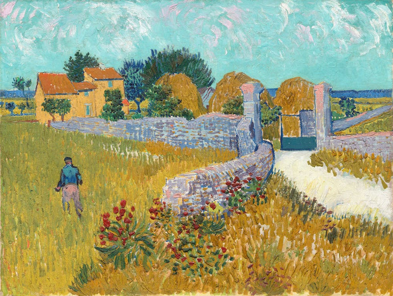 Vincent Van Gogh, Farmhouse In Provence, 1888.