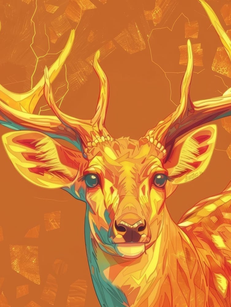 Deer Illustration 8