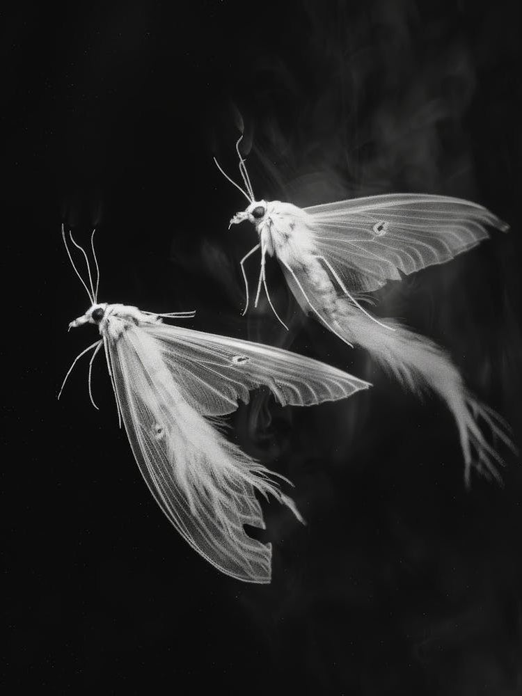 Moths In Flight 3
