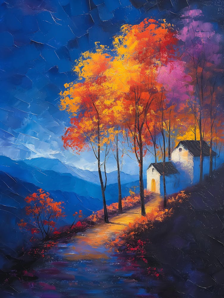 Autumn In The Mountains