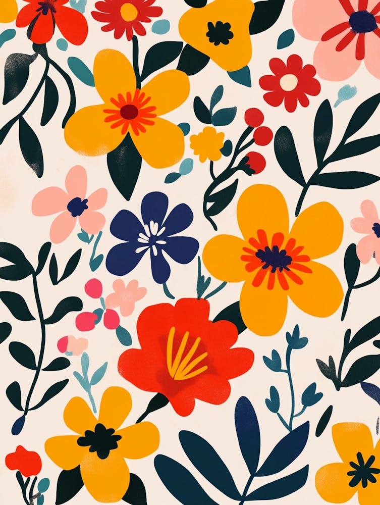 Blumenmuster 6