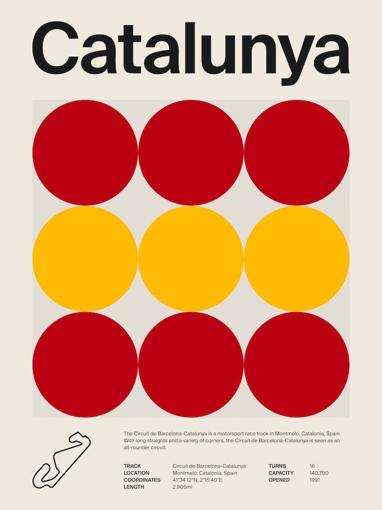 Mid Century Catalunya F1