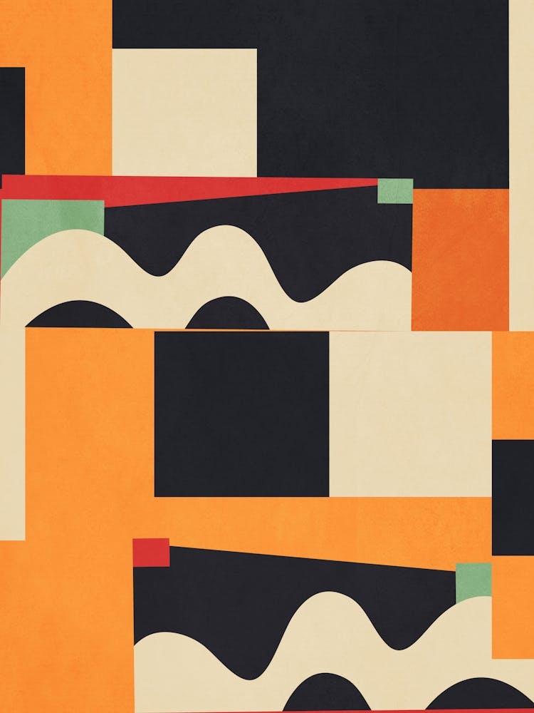 Colorful Geometric Abstract Art 6