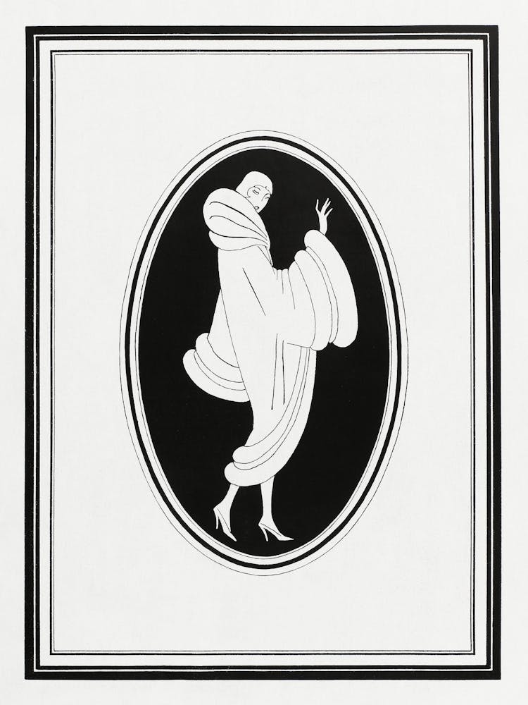 Frau In Einem Kleid 1