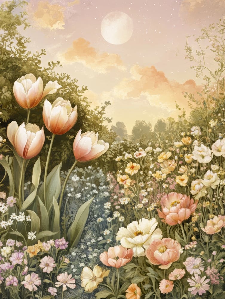 Tulips In The Garden 12