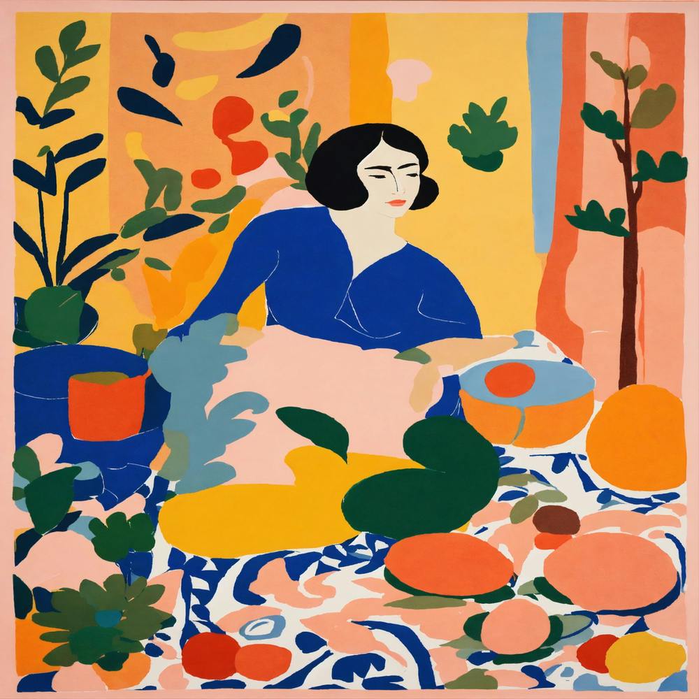 Woman In A Kitchen