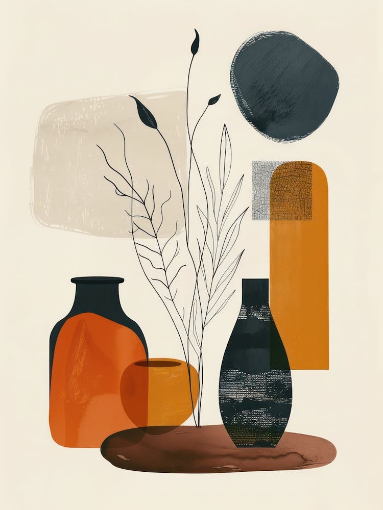 Cute Objects Abstract Illustration 22