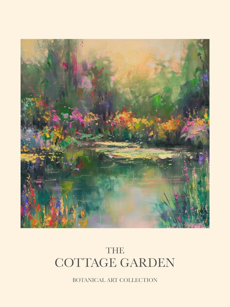Cottage Garden Poster Garden Melodies 7