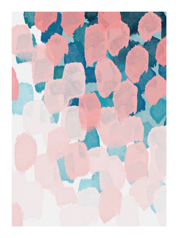 Abstract Pink and Blue