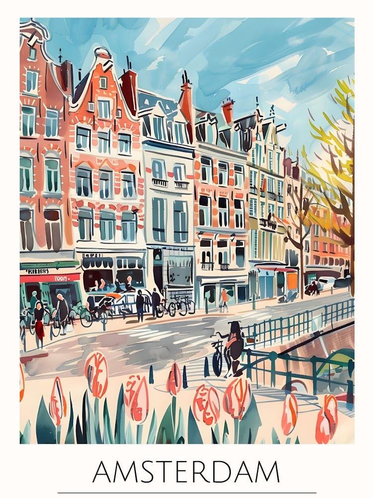 Amsterdam Tulips