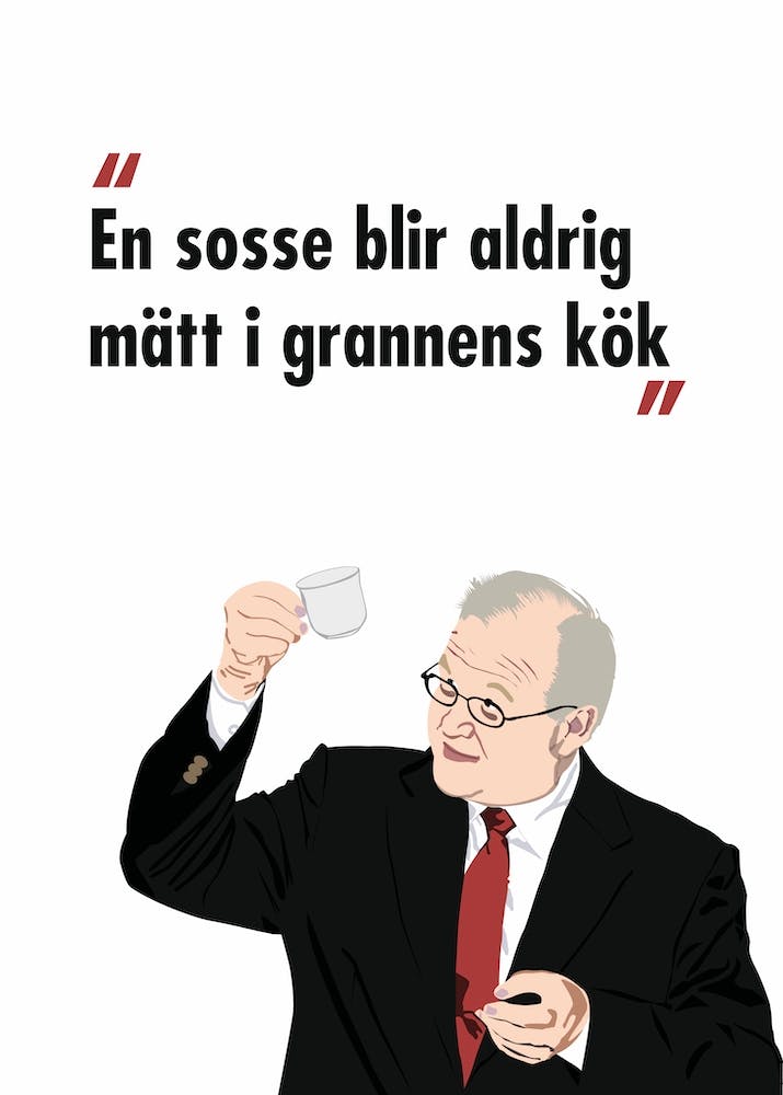 Göran Persson Socialdemokraterna - Schwedische Politik