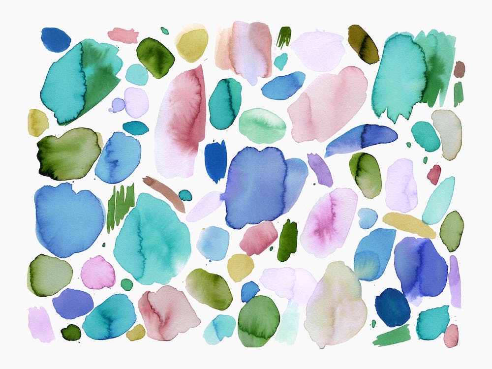 Color Joy Multicolored Blue