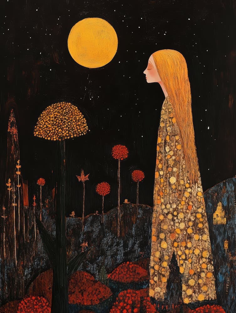 Girl In The Moonlight