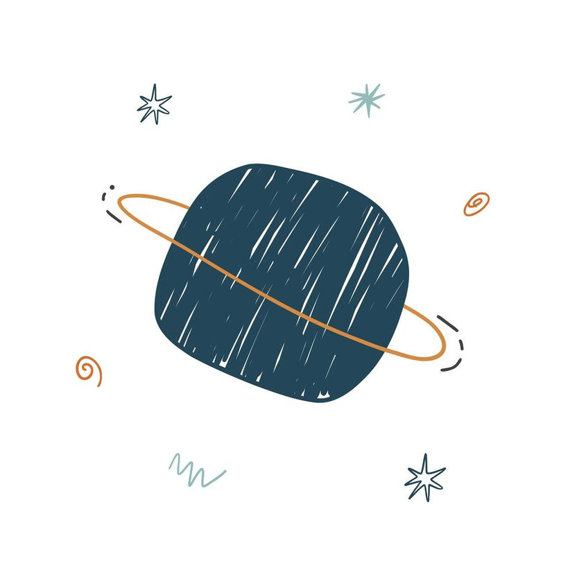 Cute Planet Space Kids Room 2