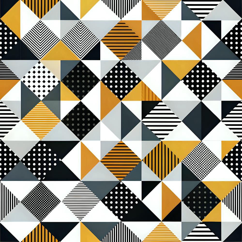 Pattern Tile Squares Triangles Seamless Geometry
