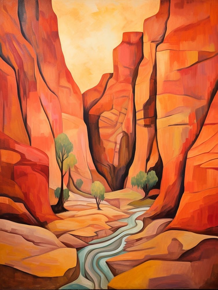 Canyon Abstract Minimalist 10