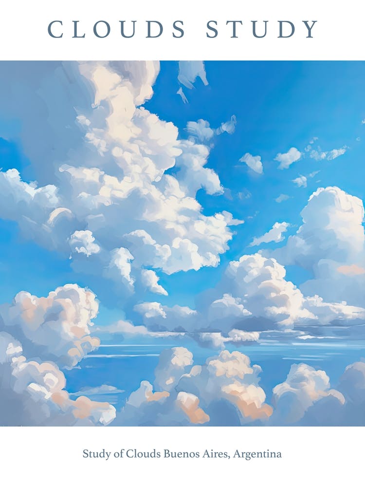 Study Of Clouds Buenos Aires, Argentina 2