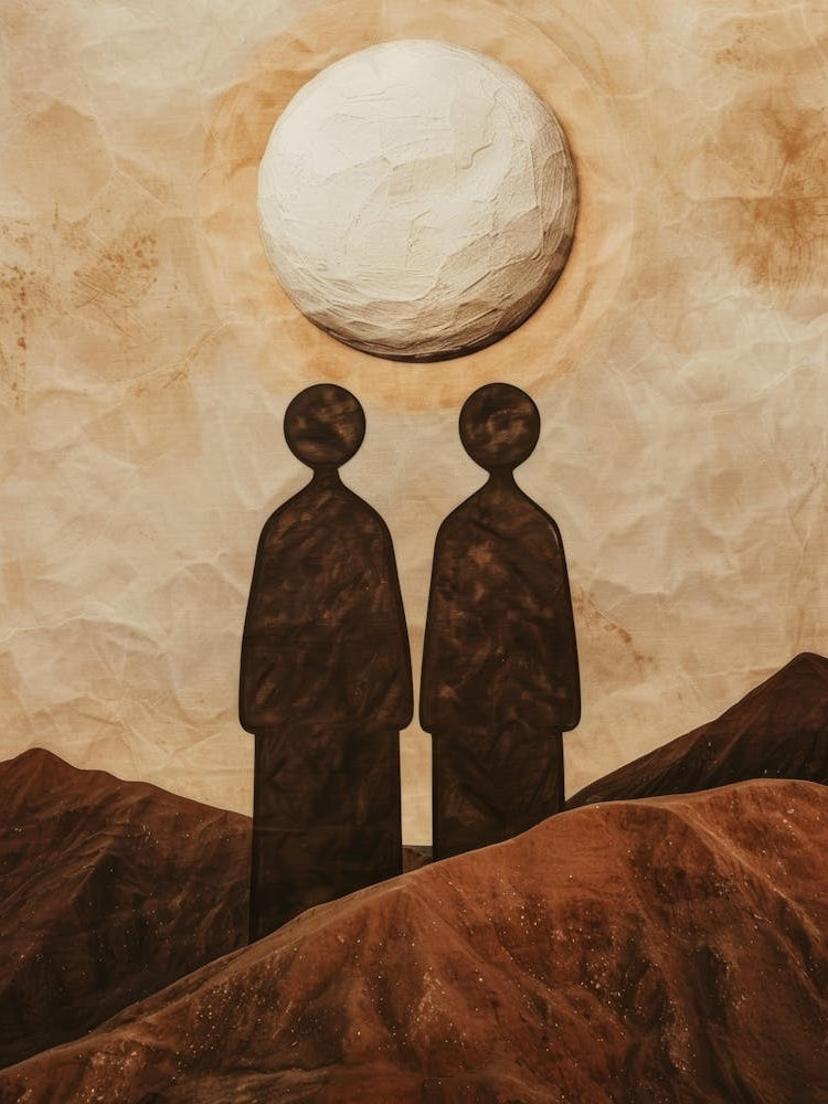 Two People In The Desert