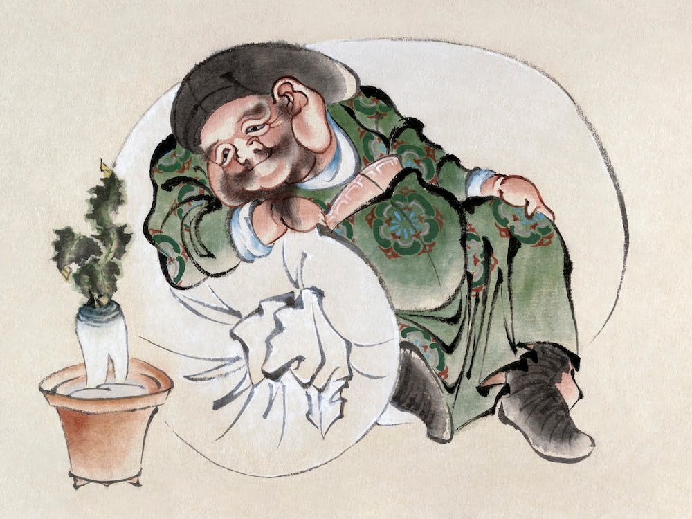 Japanese Daikokuten, Katsushika Hokusai