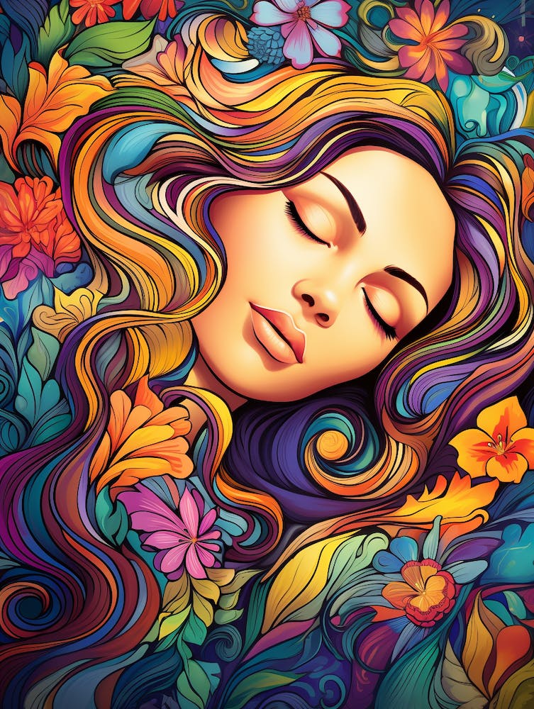 Fille de Rêve Rêvant