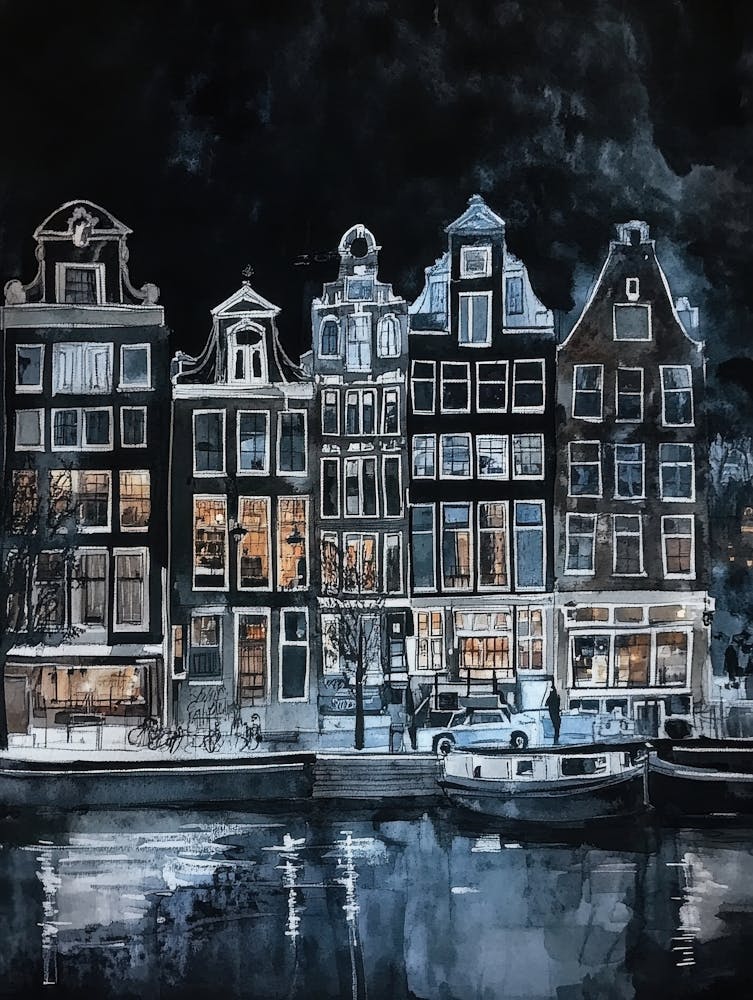 Amsterdam At Night 10