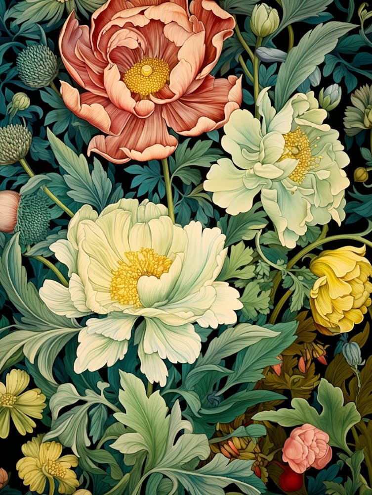 Flowers By William Morris 1