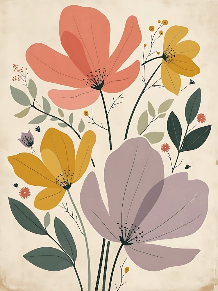 Bouquet de Fleurs Sauvages Tranquille