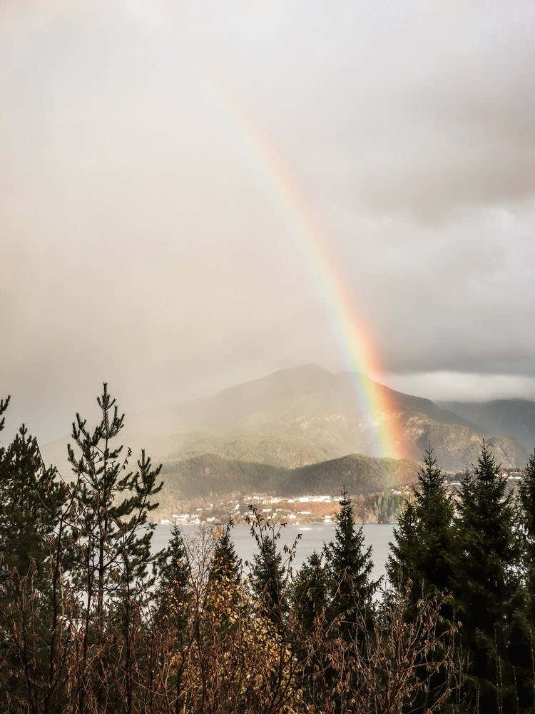 Norway Mountain Rainbow
