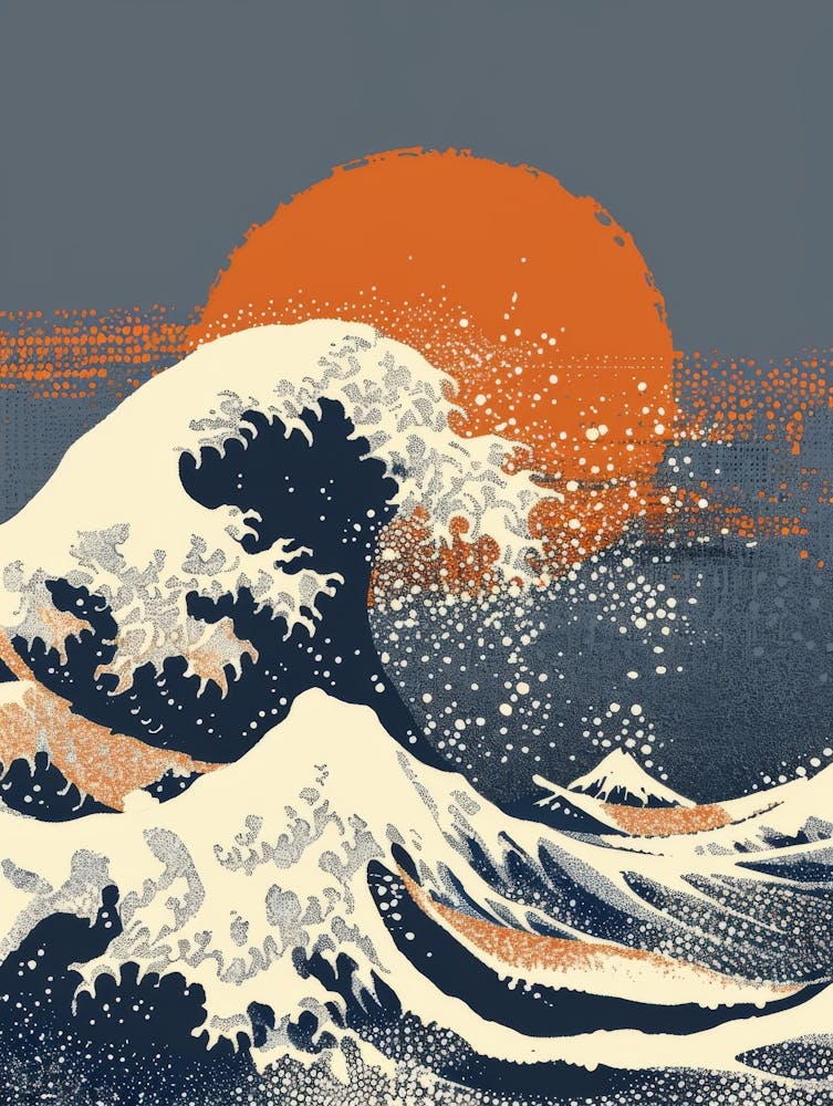 Great Wave Off Kanagawa Canvas Art