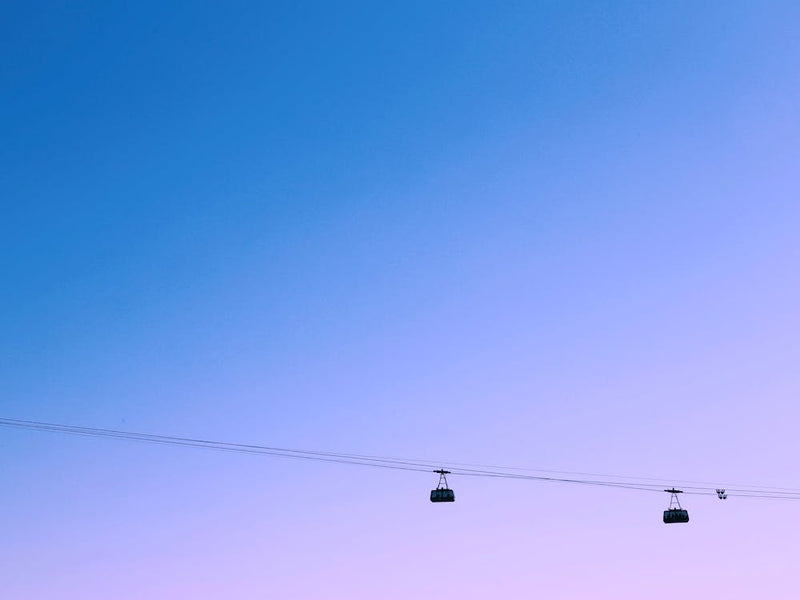 Gondolas In The Sky - Photography