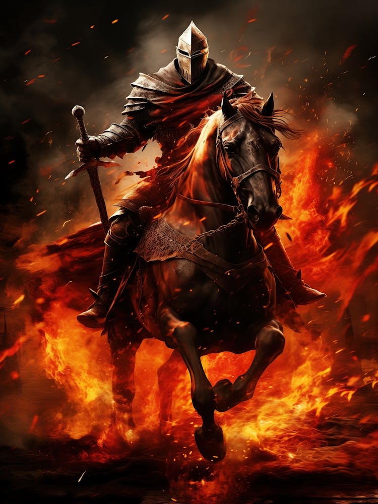 Knight On Horseback 2