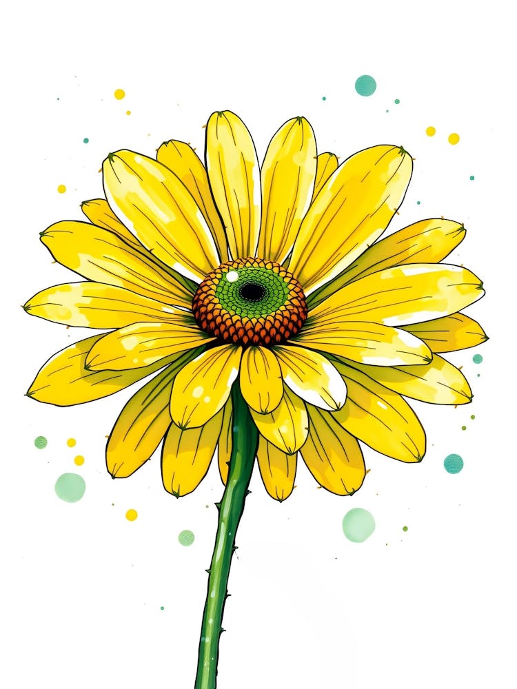 Yellow Daisy 2