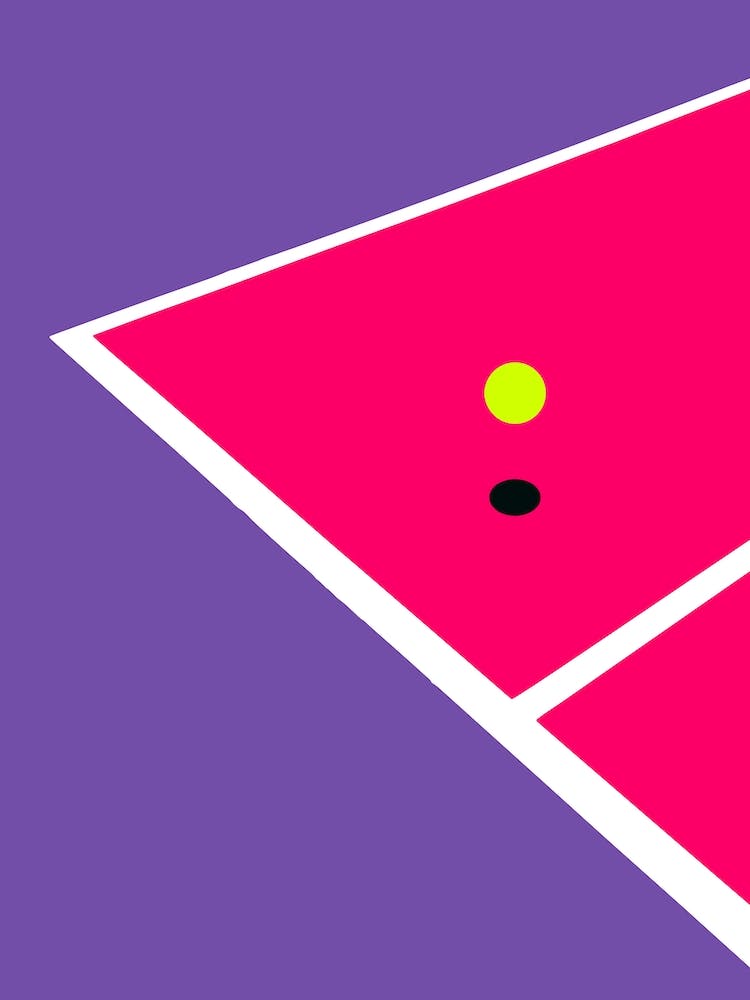 Tennis Court Purple