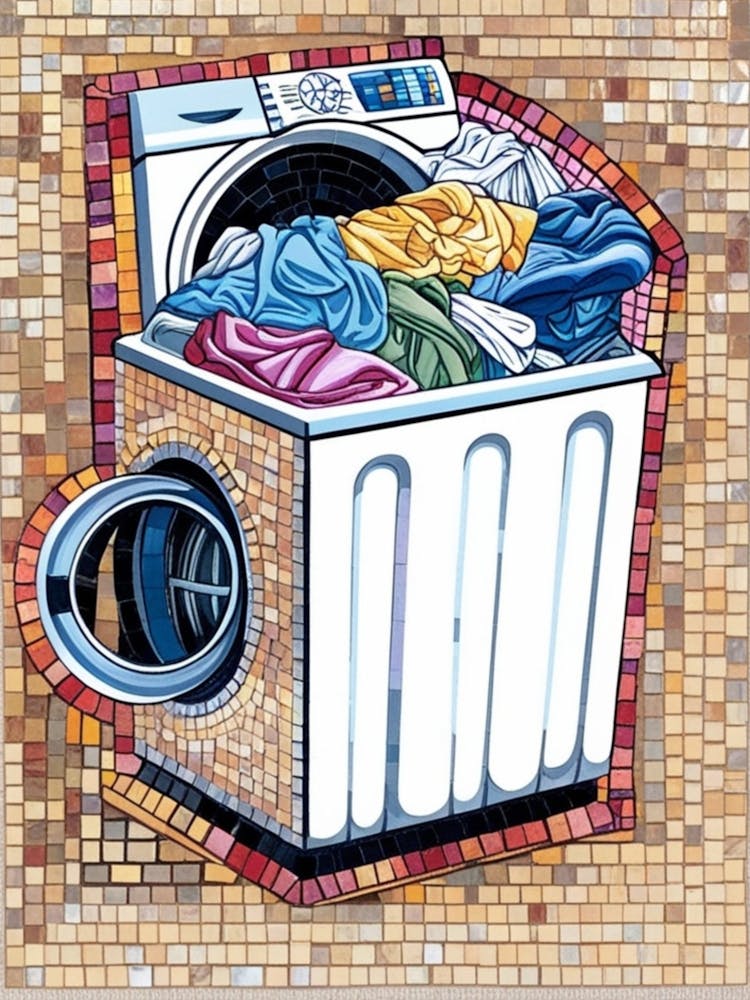 Washing Machine Mosaic 2