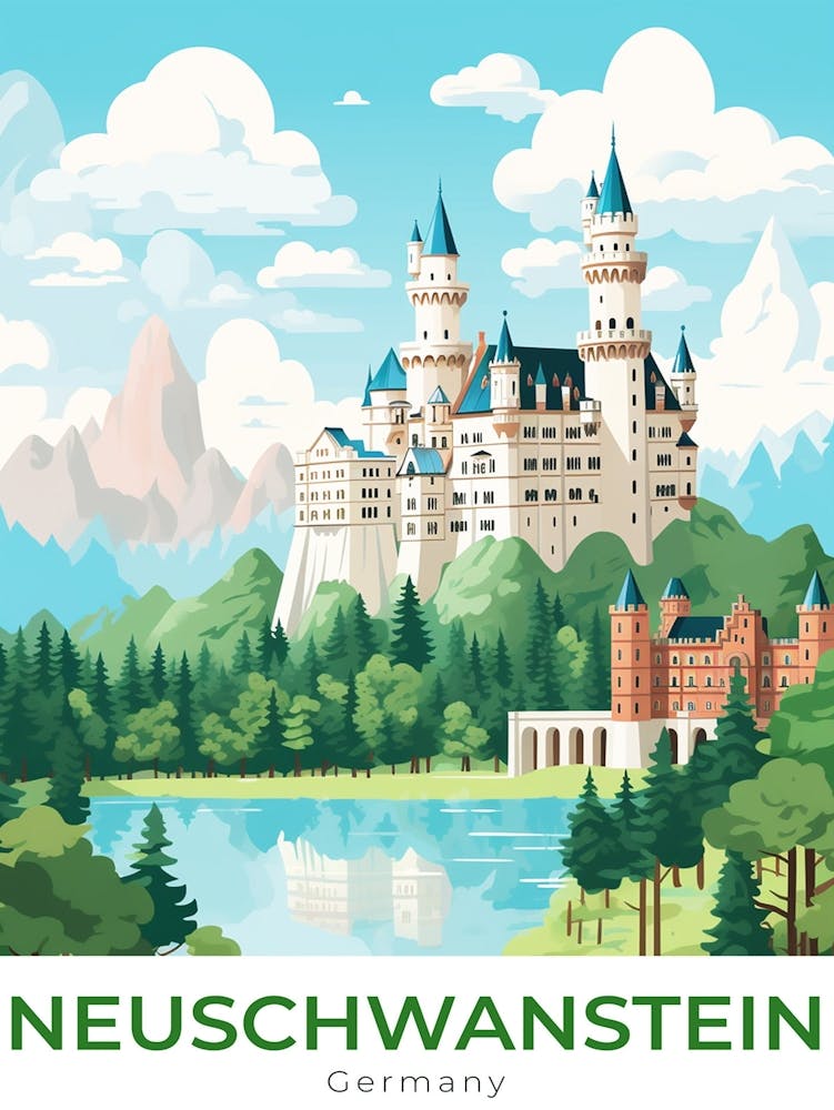 Deutschland Neuschwanstein Reise