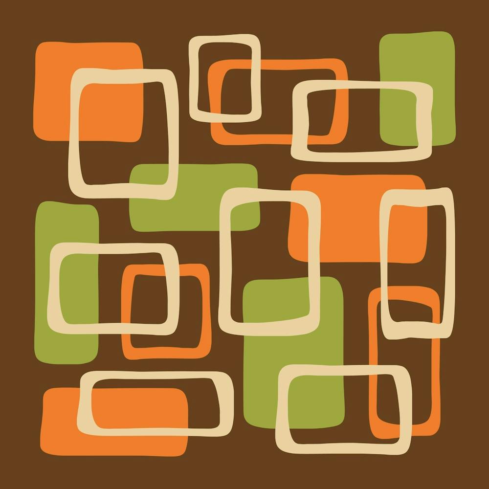 MCM Abstract Composition