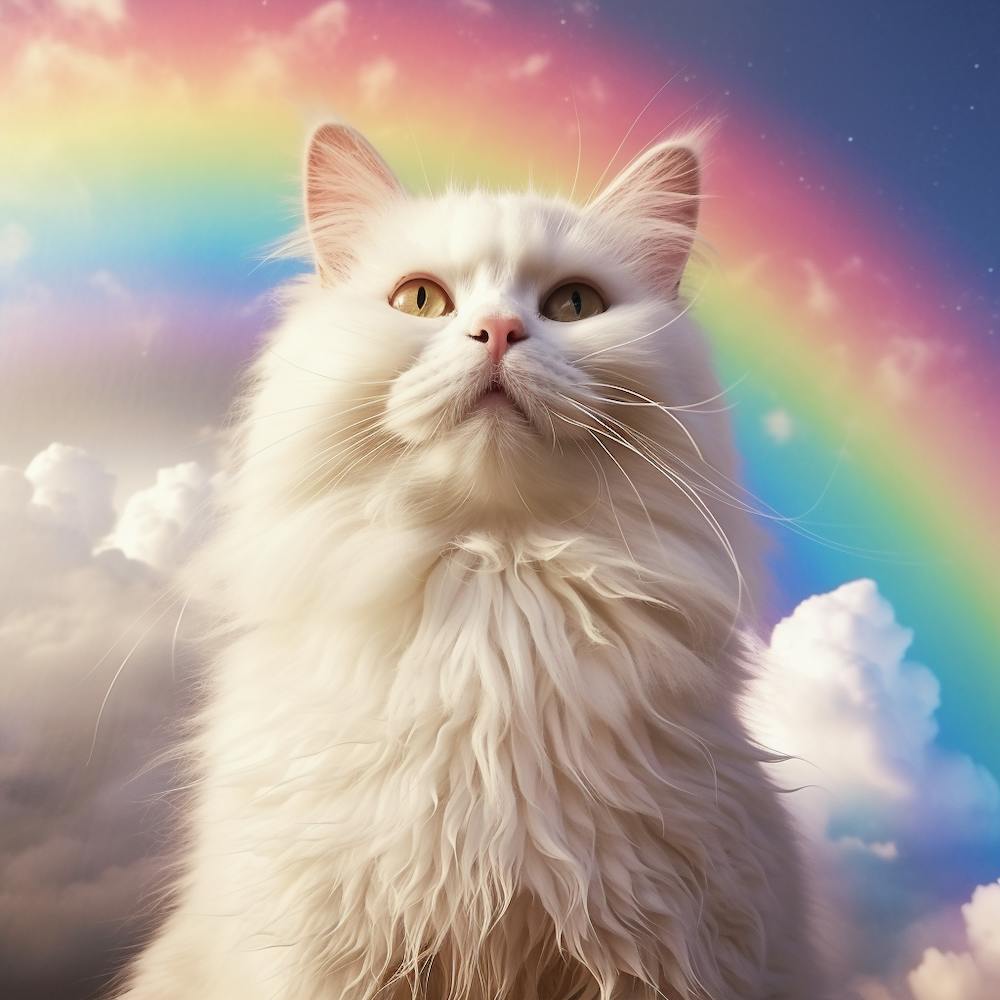 Rainbow Cat 1