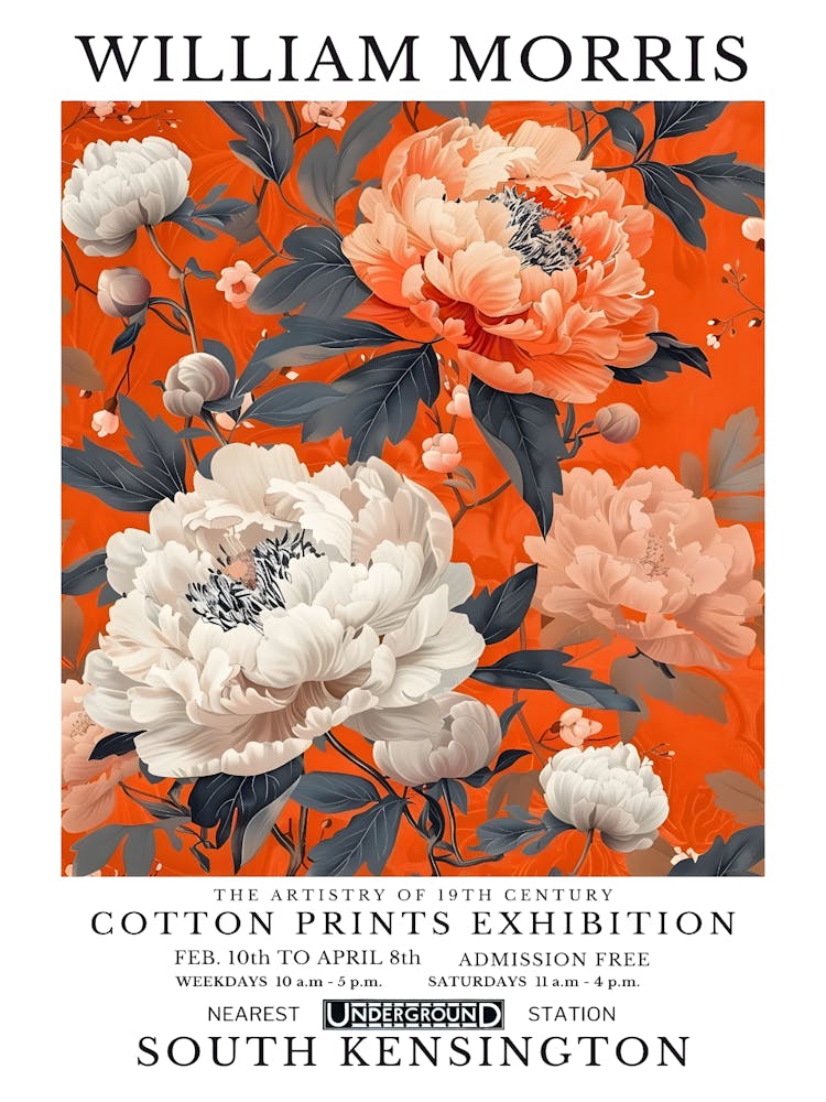 William Morris Cotton Prints Exhibition 42