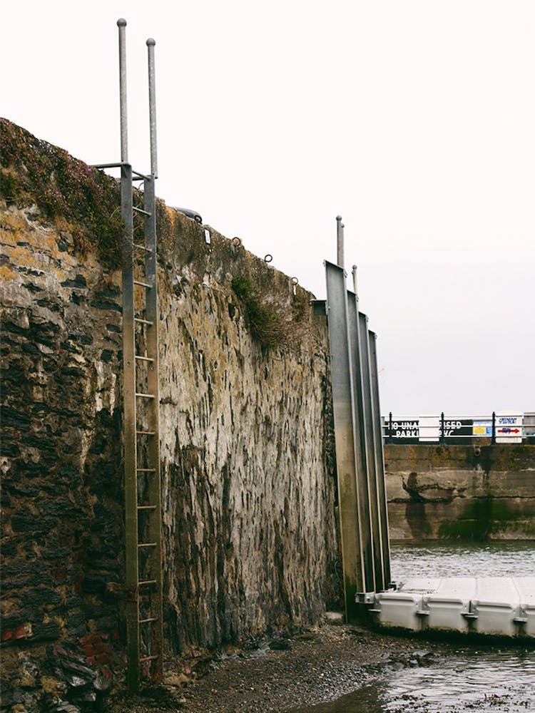 Ladder In Mud
