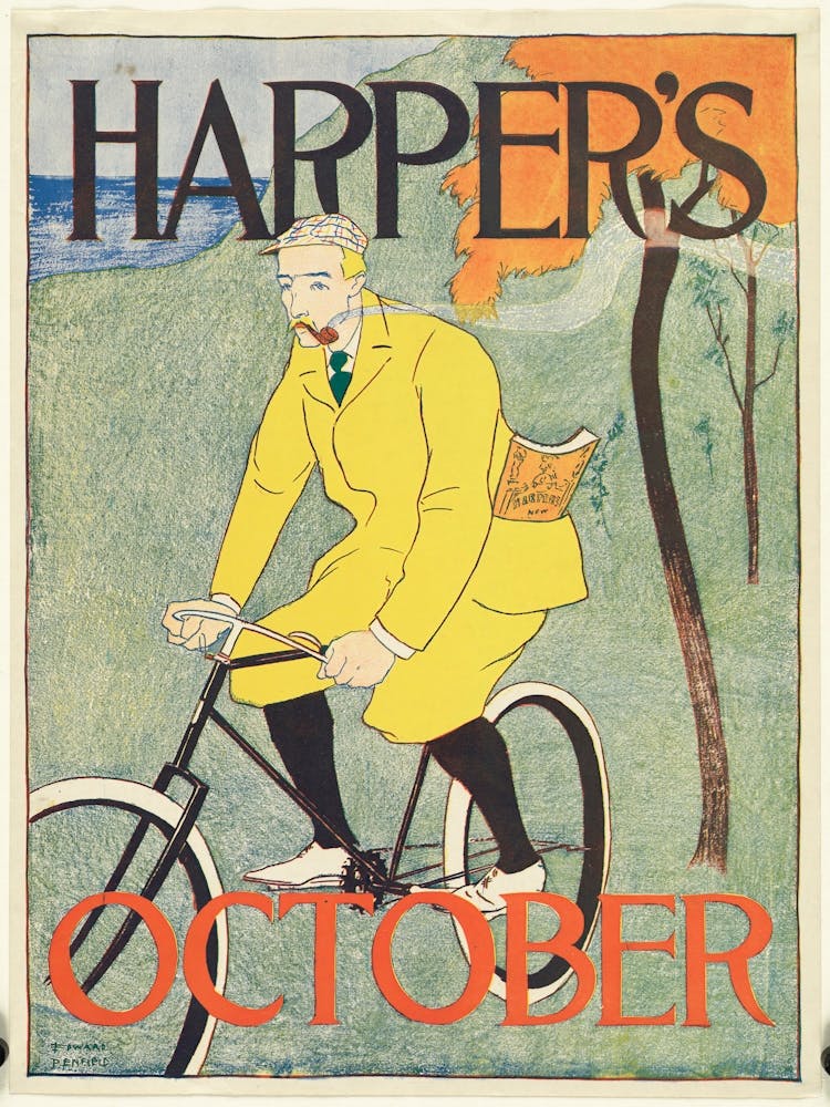 Harper's October , Edward Penfield 1