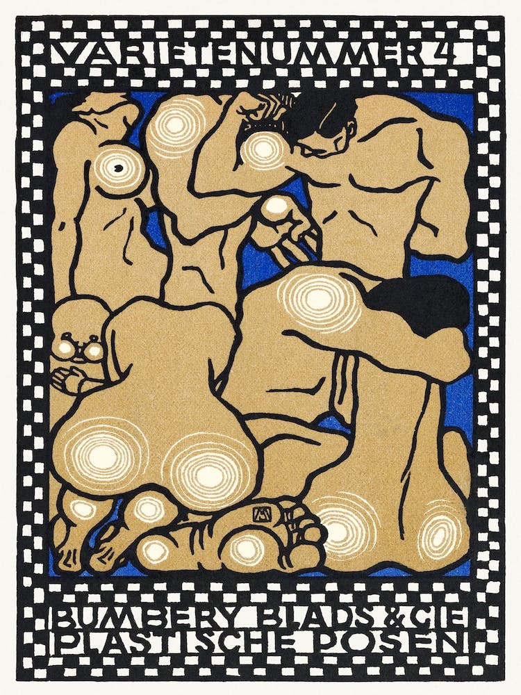 Vaudeville Act 4, Bumbery Blads And Cie, Plastic Poses, Moriz Jung