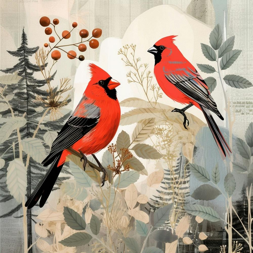 Bird In Nature Northern Cardinal 2