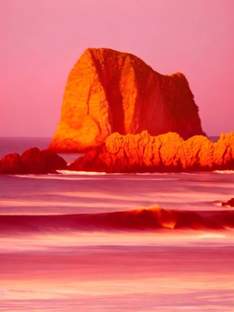 Durdle Door Beach, Dorset Pink Beach 2