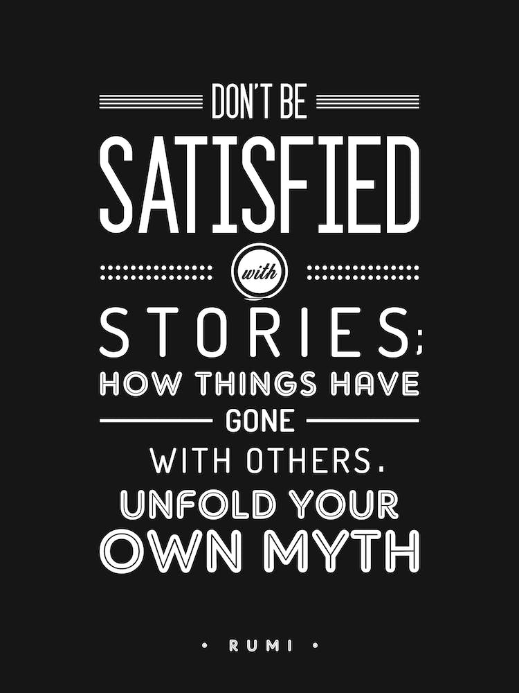 Unfold Your Own Myth 1
