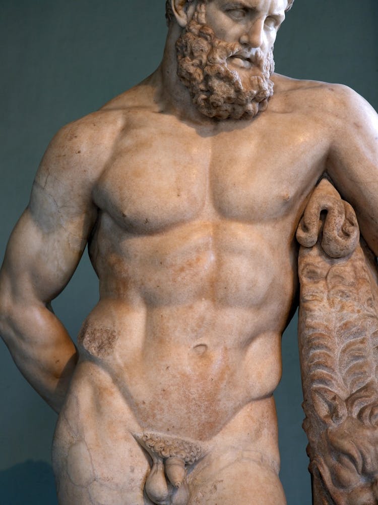 Antike Römische Statue Griechische Mythologie Männlicher Akt Homoerotische Gay-Kunst