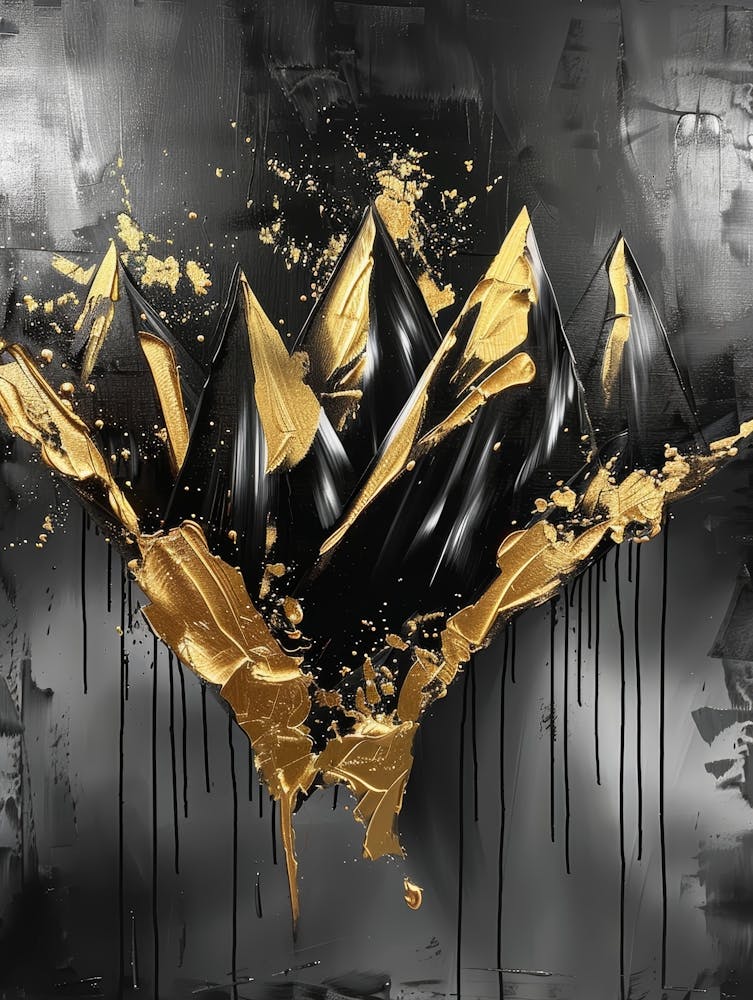 Gold And Black Mountains 7