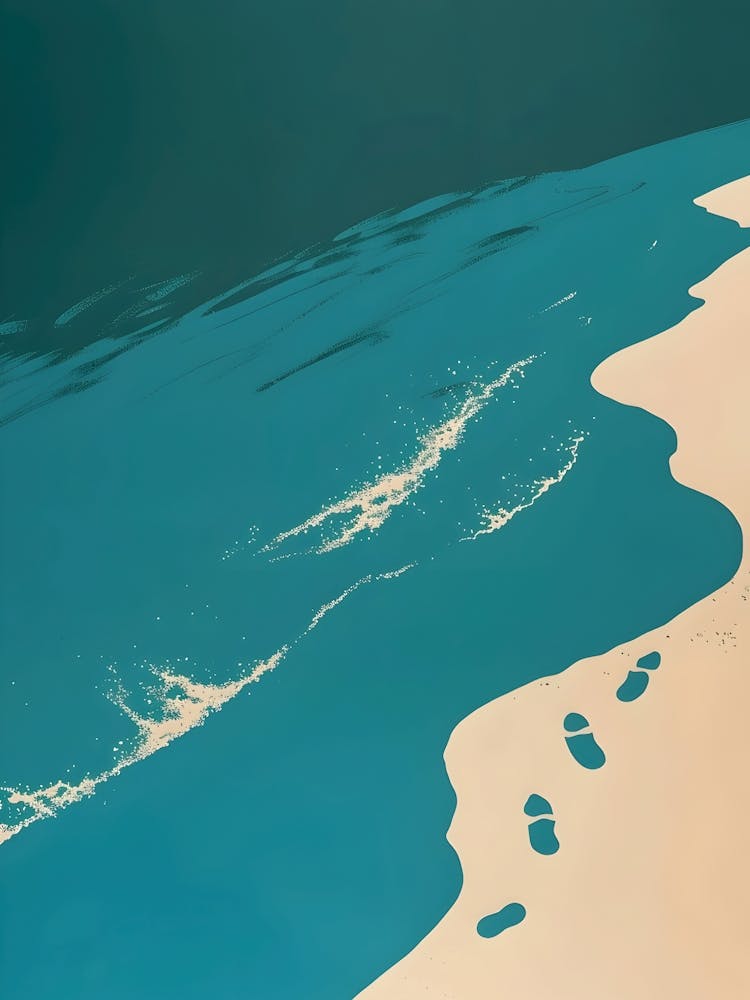 Fußspuren Im Sand 2
